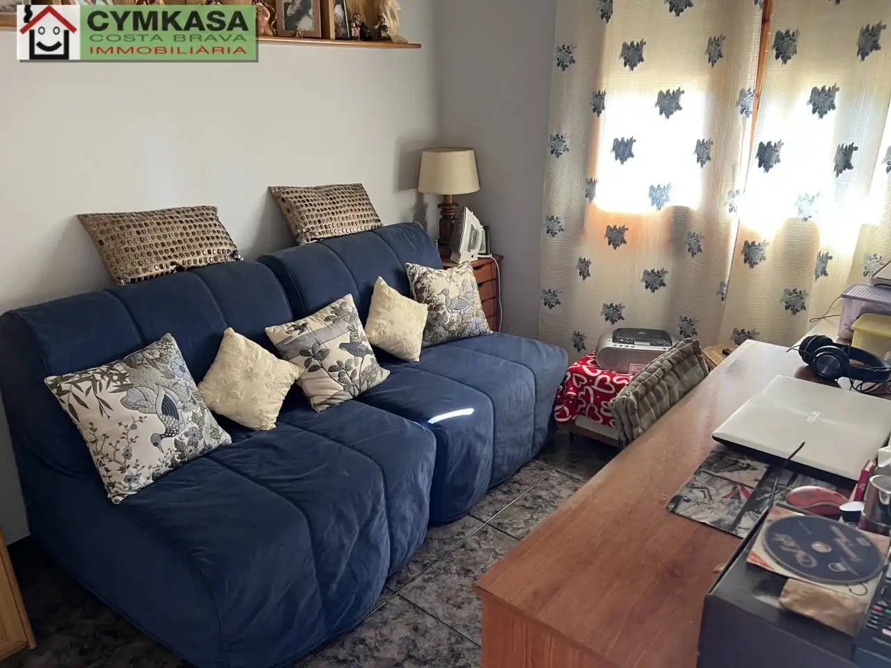 Living room of Detached homes for sale in Lloret de Mar  with Air Conditioner, Terrace and Alarm