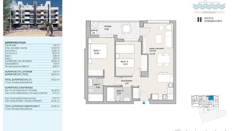 Foto 2 de Piso en venta en Avenida Estacio de L', Campello pueblo, El Campello