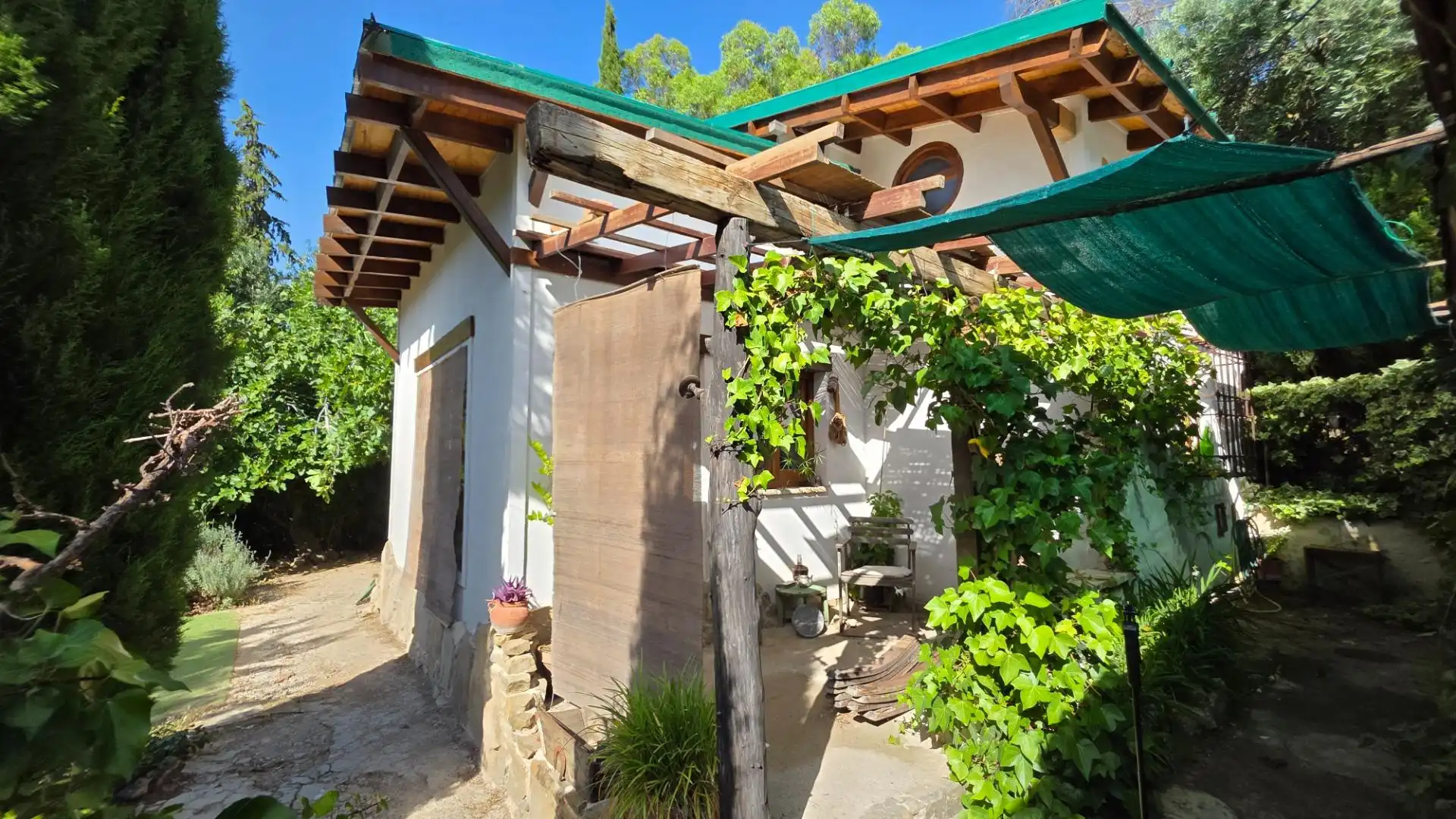Vista exterior de Finca rústica en venda en Jaén amb Calefacció, Jardí privat i Terrassa