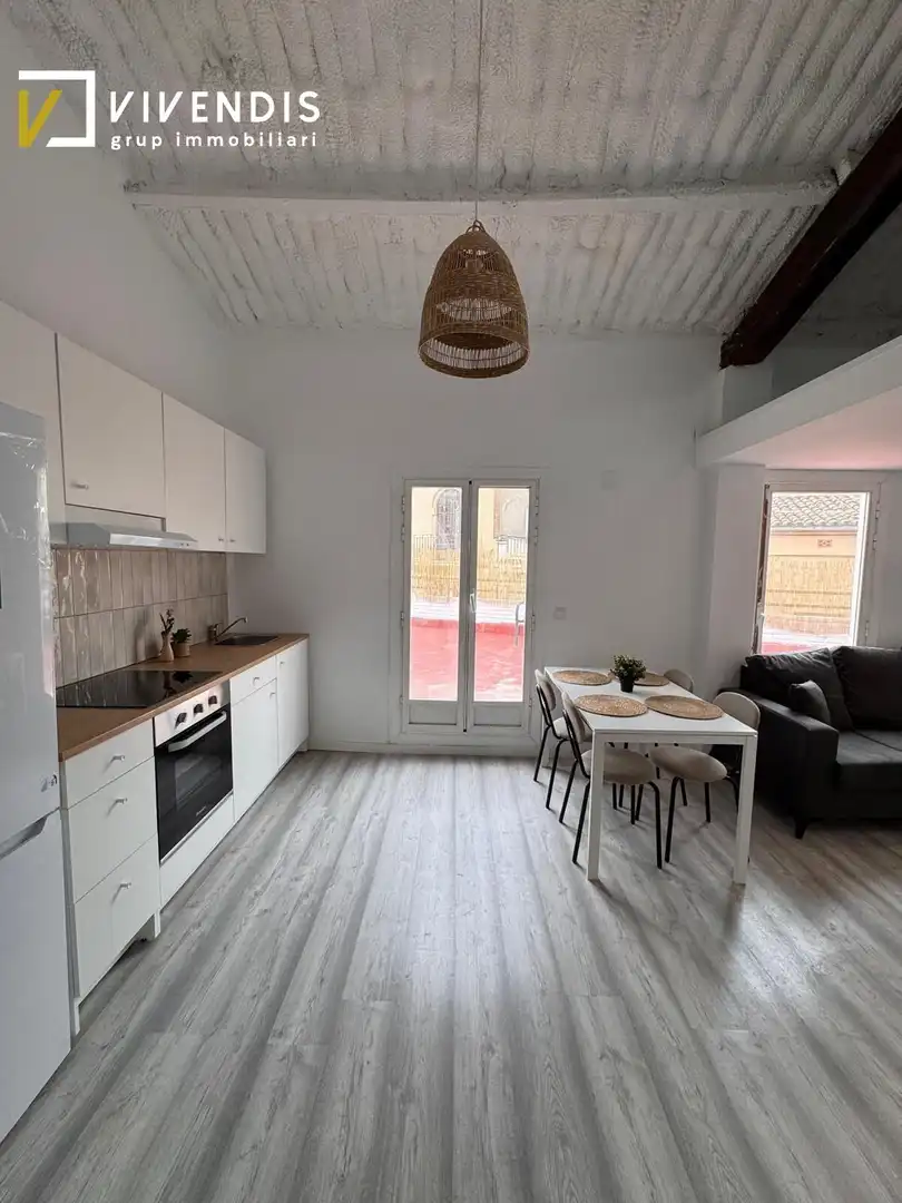 Cuina de Pis en venda en Lleida amb Calefacció, Parquet i Terrassa