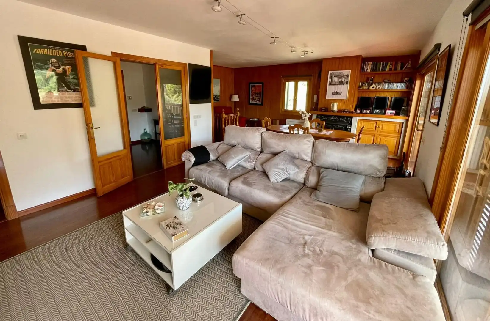 Living room of Country homes for sale in Bunyola  with Air Conditioner, Heating and Private garden