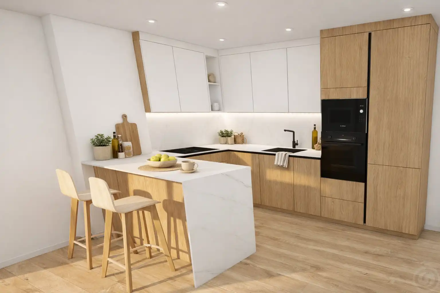 Cocina de Piso en venta en Rincón de la Victoria con Aire acondicionado, Calefacción y Terraza