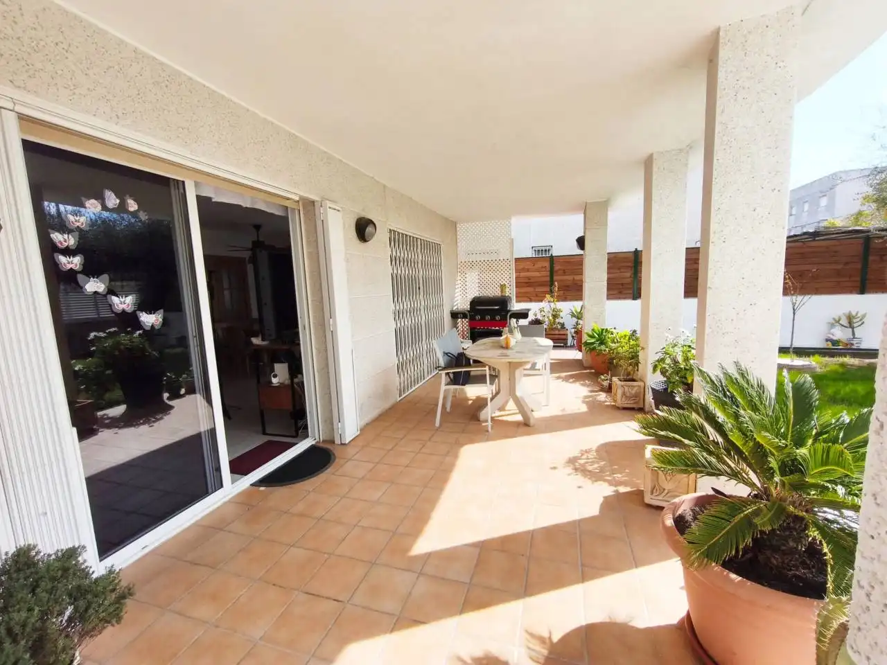 Terraza de Casa o chalet en venta en Cunit con Aire acondicionado, Jardín privado y Terraza
