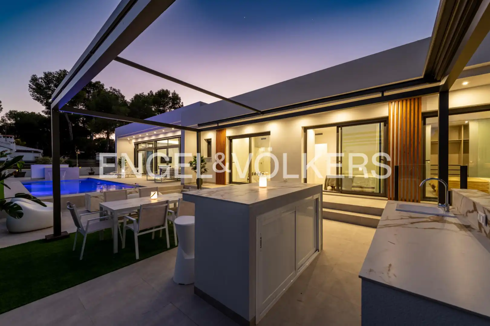Terraza de Casa o chalet en venta en Pilar de la Horadada con Aire acondicionado, Calefacción y Jardín privado