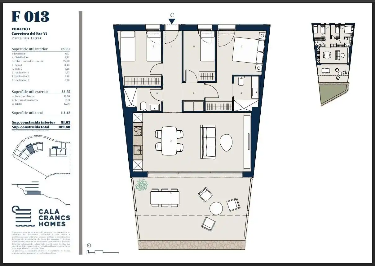 Apartment with terrace for sale in Pla de Maset - Cap de Salou, imagen 10