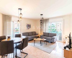 Sala d'estar de Apartament en venda en Santa Susanna amb Aire condicionat, Terrassa i Balcó