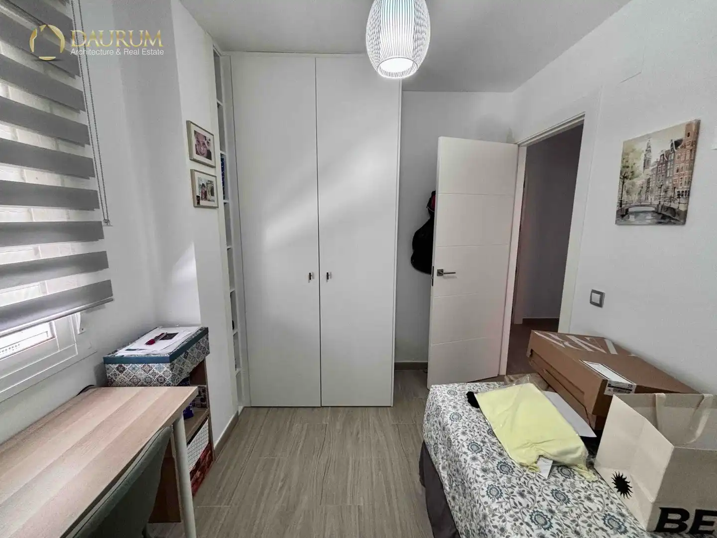 Schlafzimmer von Dachboden zum Verkauf in Málaga mit Klimaanlage, Terrasse und Abstellraum
