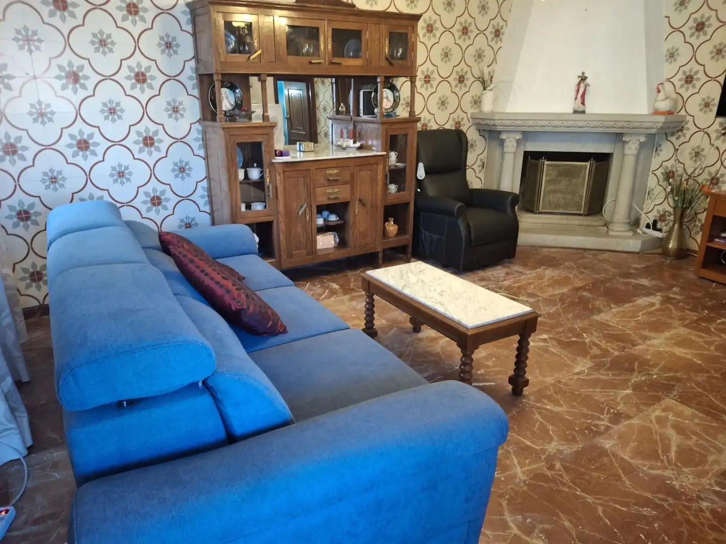 Sala d'estar de Casa o xalet en venda en Forcarei amb Terrassa