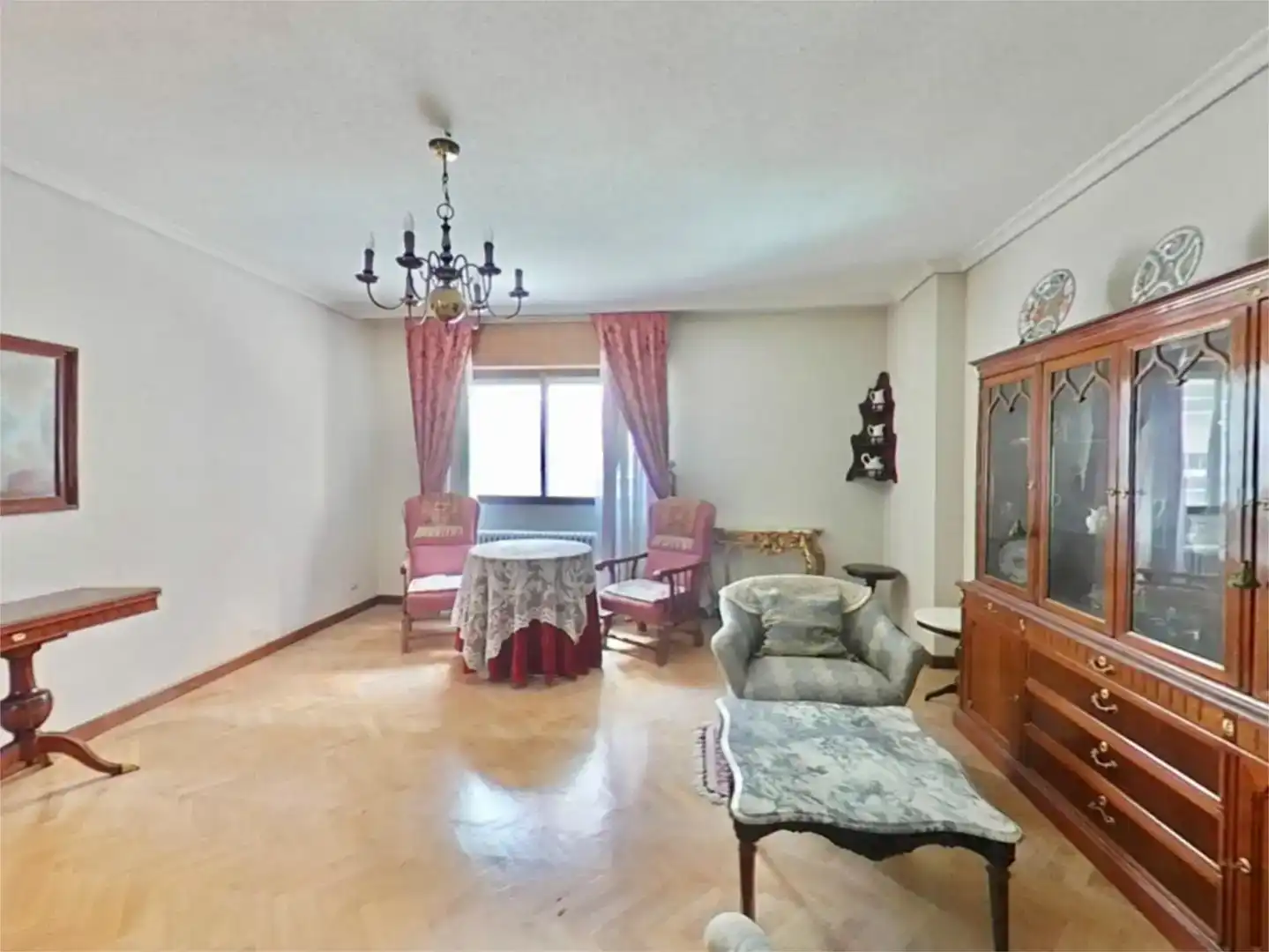 Living room of Flat for sale in Zamora Capital   with Balcony