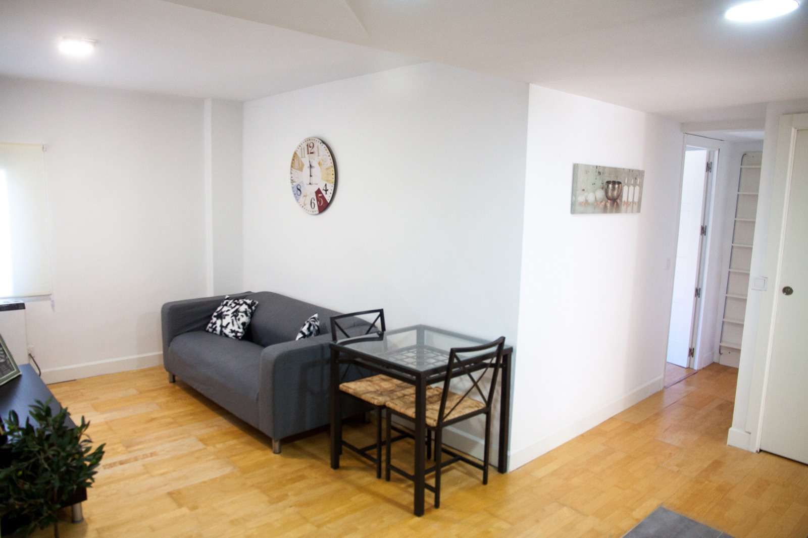 Sala d'estar de Pis per a compartir en  Madrid Capital amb Aire condicionat, Calefacció i Terrassa