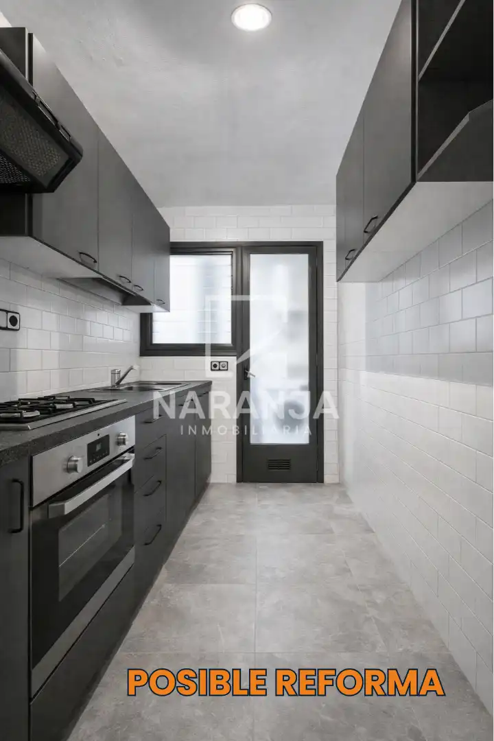 Kitchen of Flat for sale in Santa Coloma de Gramenet  with Balcony