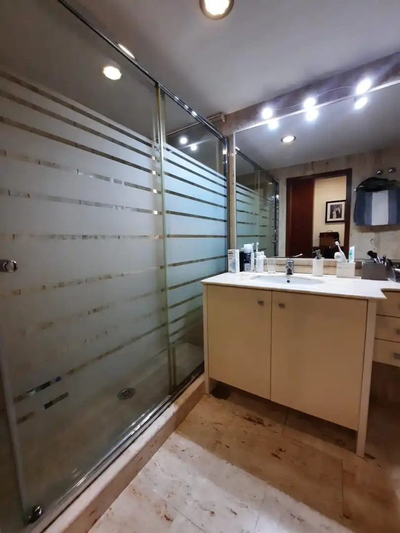 Bathroom of Flat for sale in Lorca  with Parquet flooring, Storage room and Furnished