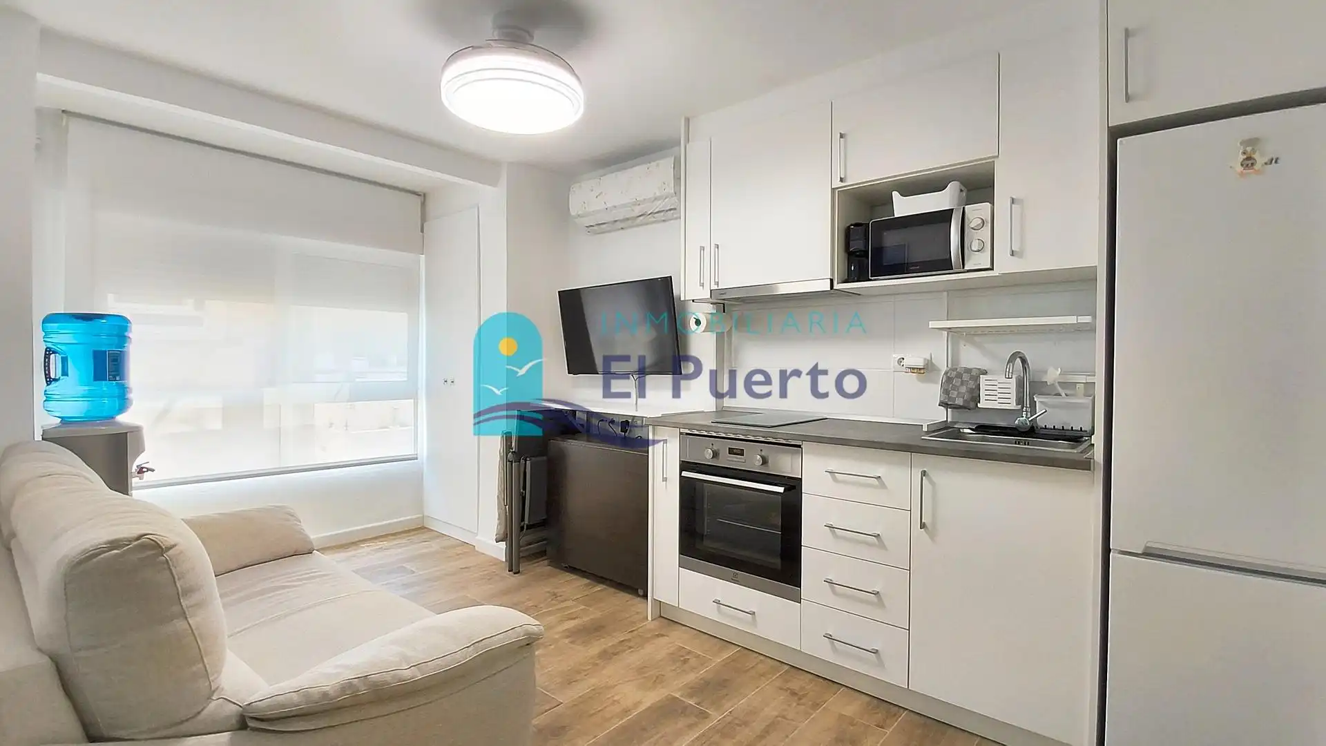 Cocina de Apartamento en venta en Mazarrón con Aire acondicionado, Calefacción y Amueblado