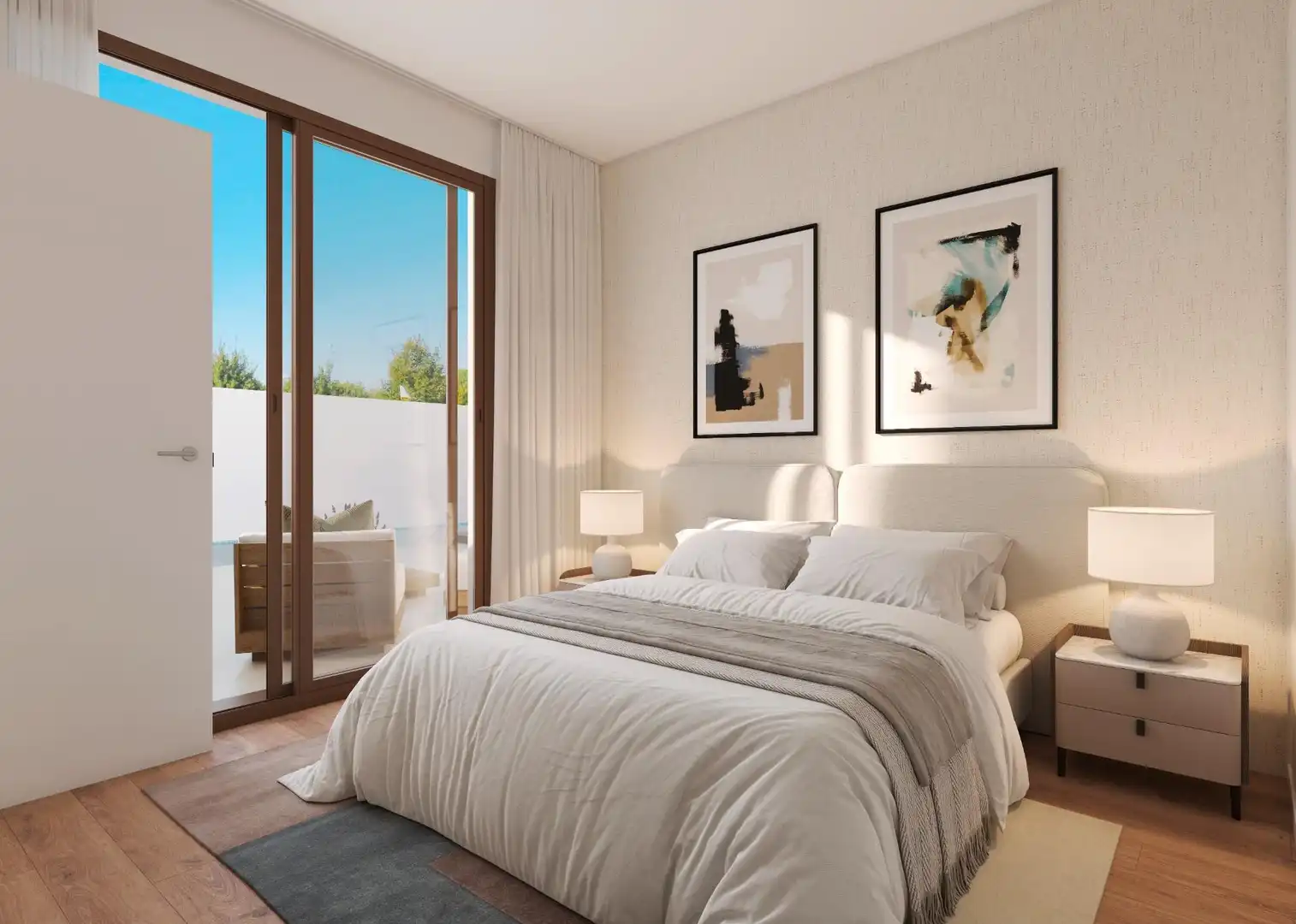 Bedroom of Houses for sale in Torre-Pacheco  with Air Conditioner, Private garden and Terrace