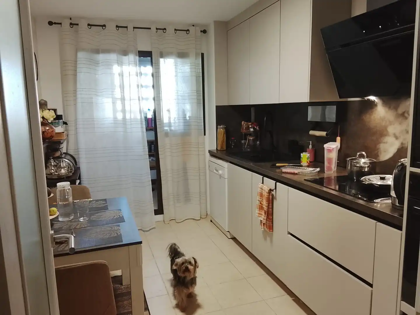 Cuina de Planta baixa en venda en La Alcaidesa amb Aire condicionat, Jardí privat i Terrassa