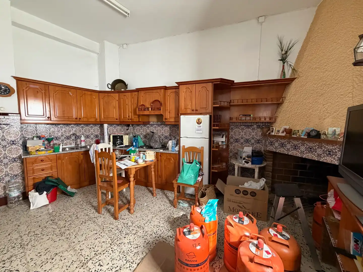 Cocina de Casa adosada en venta en Ardales con Aire acondicionado, Terraza y Amueblado