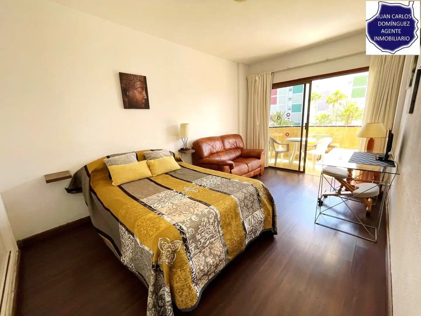 Habitación de Apartamento de alquiler en San Bartolomé de Tirajana con Terraza, Amueblado y Piscina comunitaria