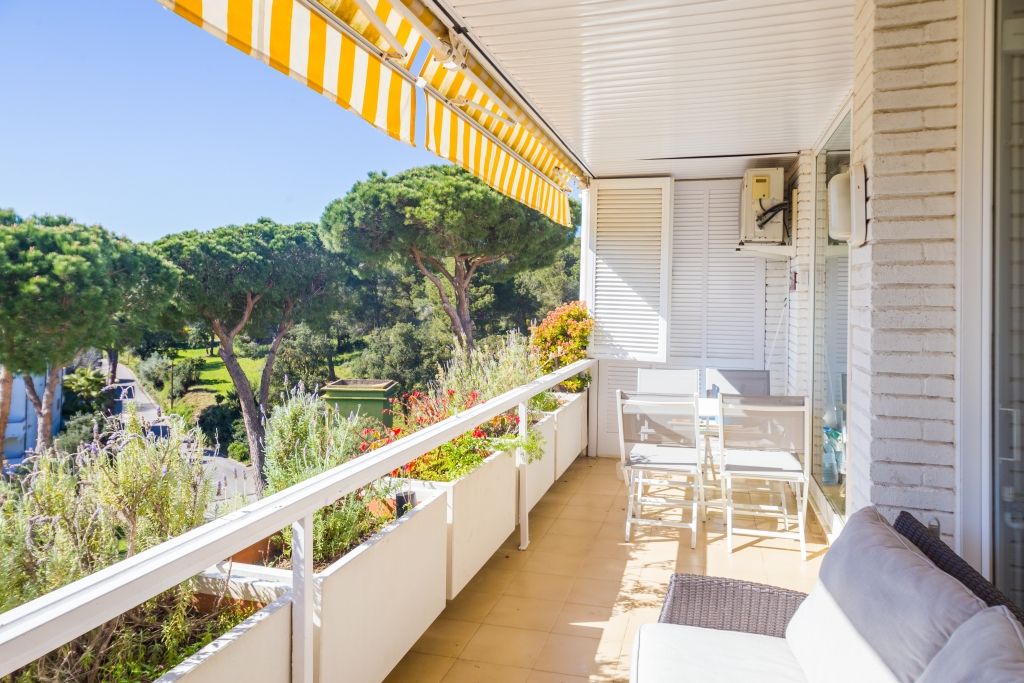 Terrassa de Apartament en venda en Castell-Platja d'Aro amb Aire condicionat, Moblat i Forn