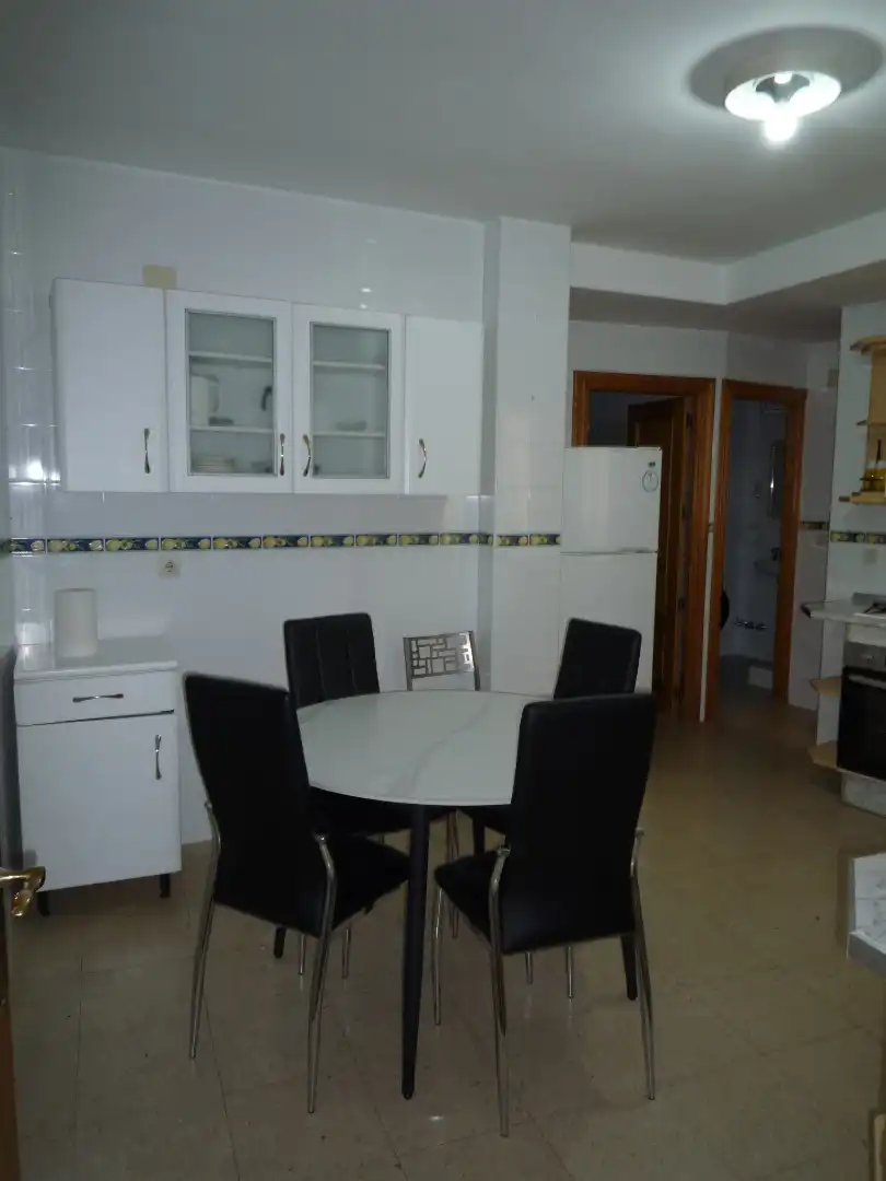 Kitchen of Flat for rent in Albacete  with Heating, Furnished and Oven