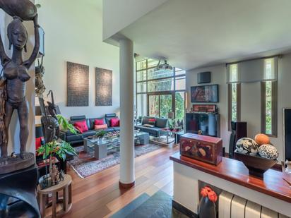 Living room of House or chalet for sale in Esplugues de Llobregat  with Air Conditioner, Heating and Private garden