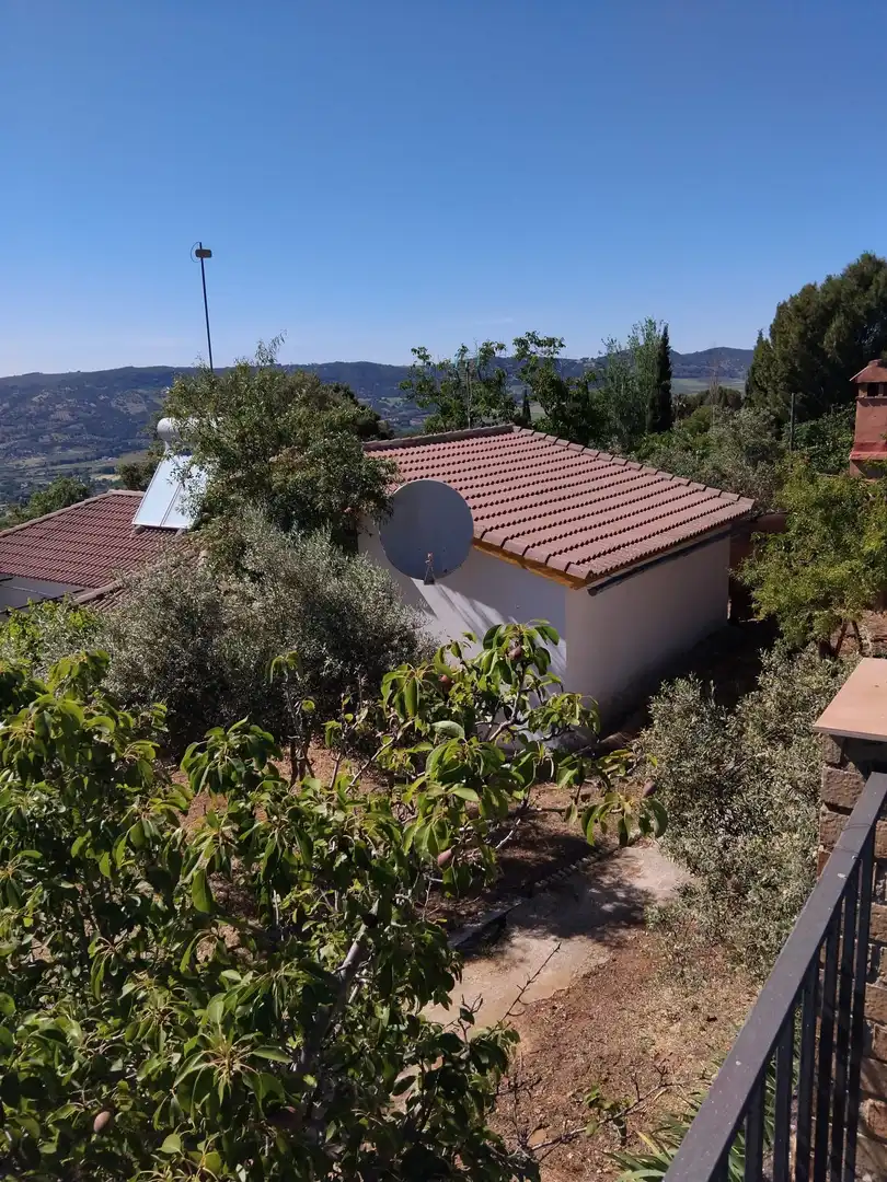 Vista exterior de Finca rústica en venta en Ronda con Calefacción y Piscina