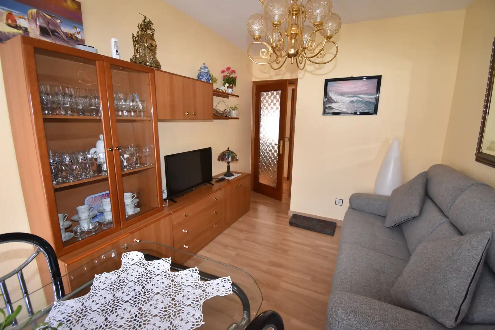 Sala d'estar de Pis en venda en Noja amb Calefacció i Moblat