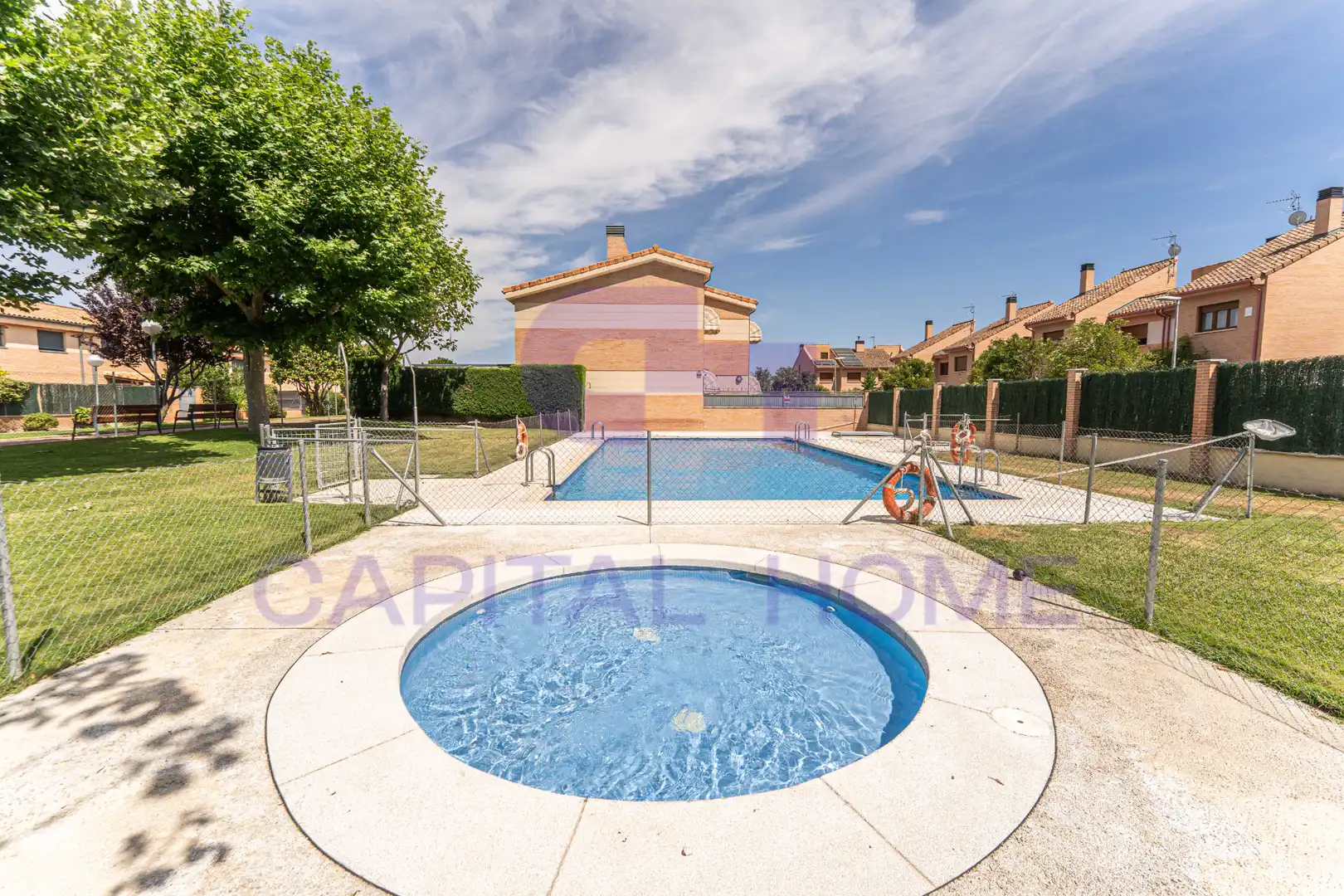 Jardín de Casa adosada en venta en Navalcarnero con Aire acondicionado, Calefacción y Jardín privado