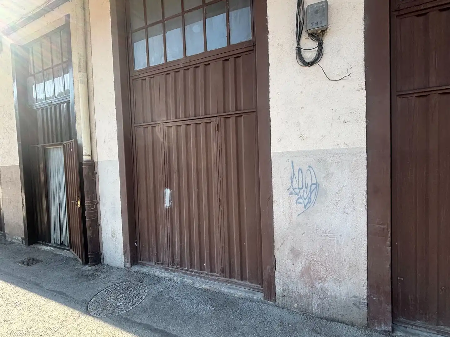 Vista exterior de Garatge en venda en Eibar