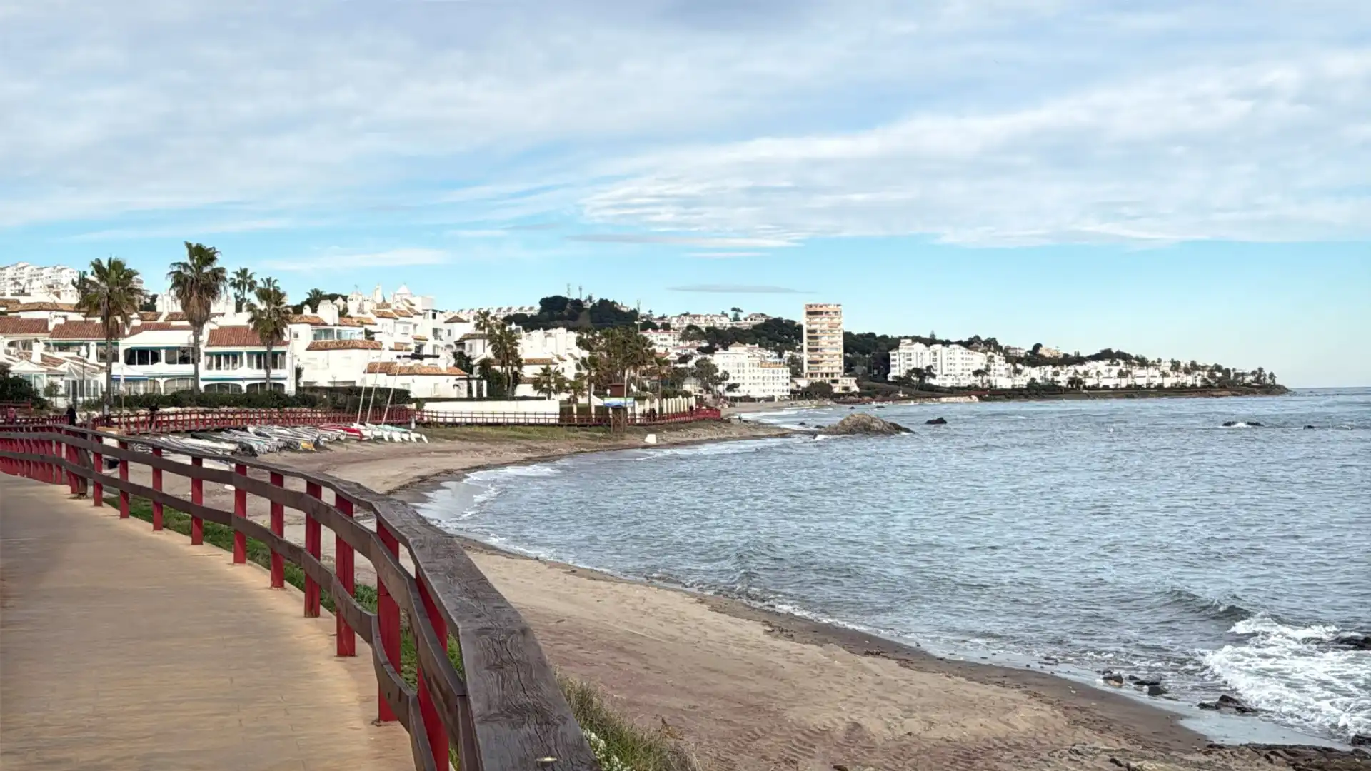 Außenansicht von Wohnung zum Verkauf in Mijas mit Terrasse, Abstellraum und Möbliert