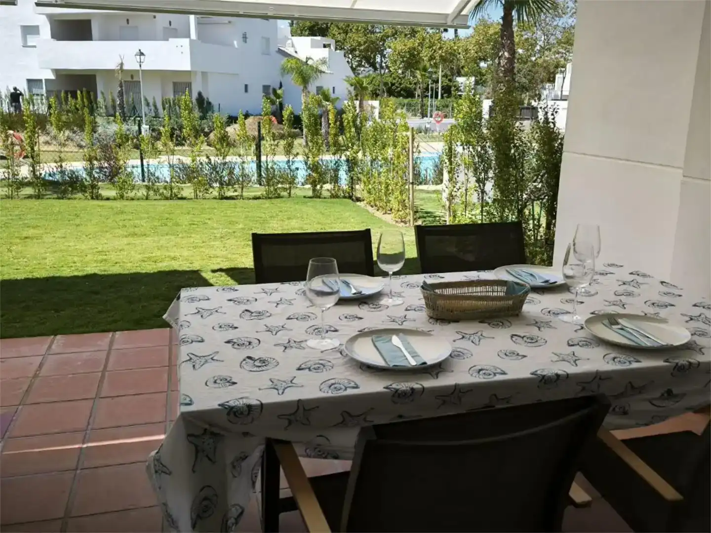 Terrace of Flat for rent in Las Tres Piedras - Costa Ballena
