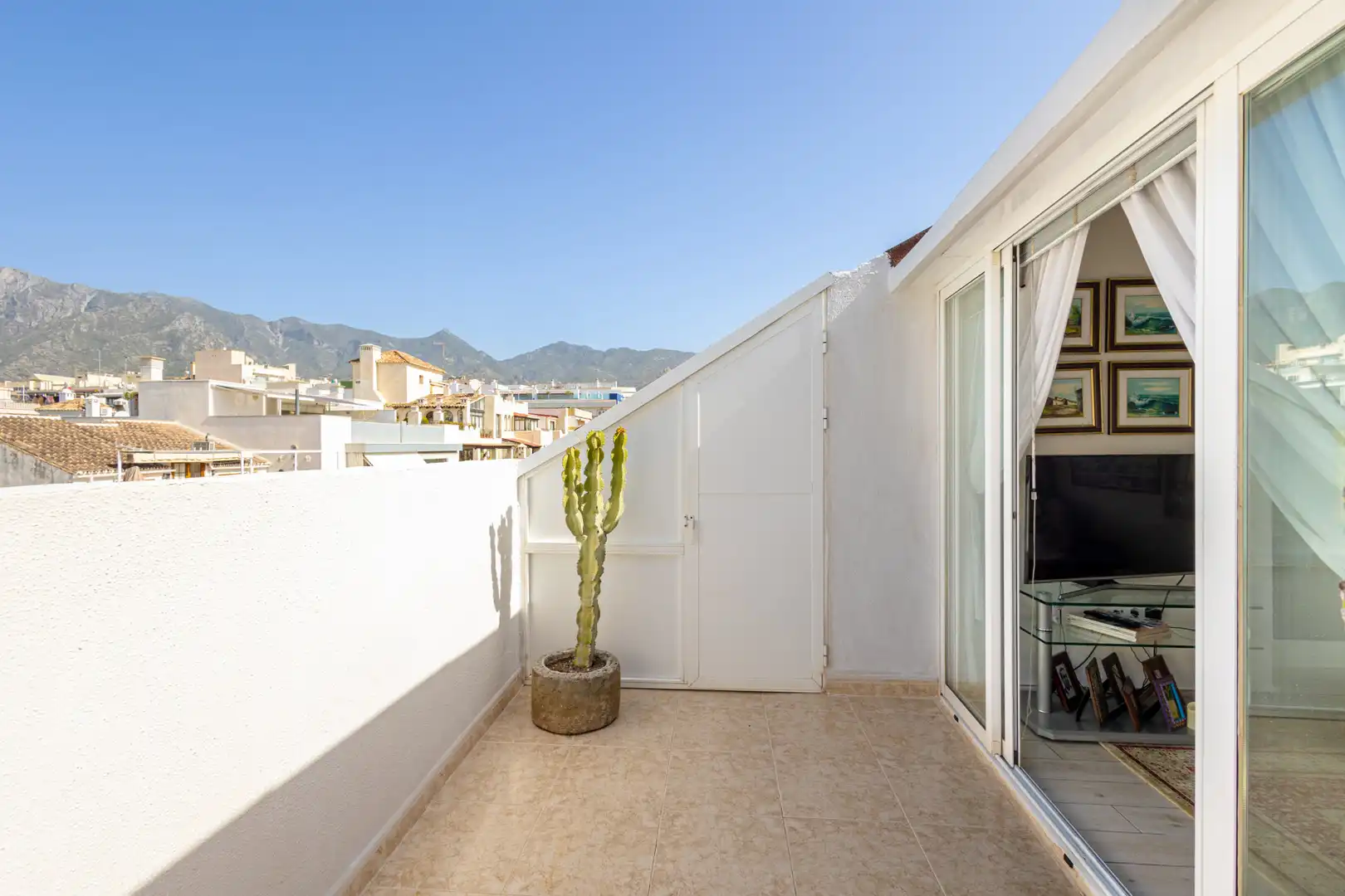 Terraza de Ático en venta en Marbella con Aire acondicionado, Calefacción y Terraza