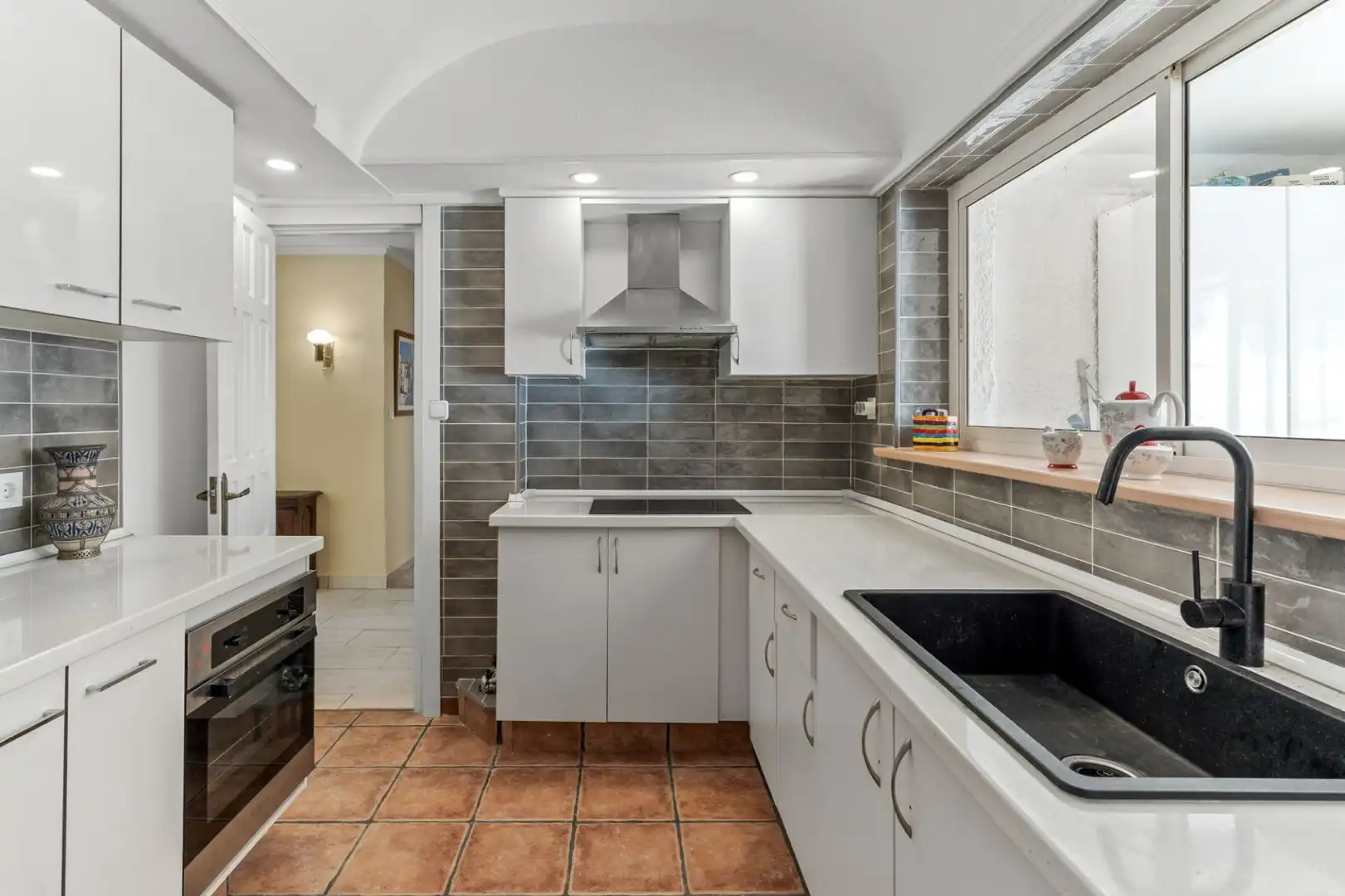 Kitchen of Houses for sale in Benalmádena  with Air Conditioner, Private garden and Swimming Pool