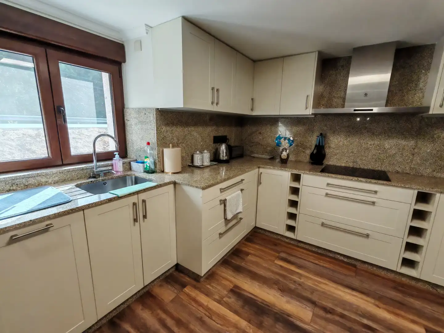 Cocina de Casa o chalet en venta en O Pino  con Calefacción, Jardín privado y Trastero