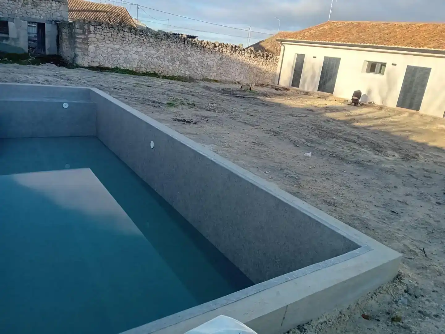 Piscina de Finca rústica en venta en Adrados con Jardín privado, Parquet y Trastero