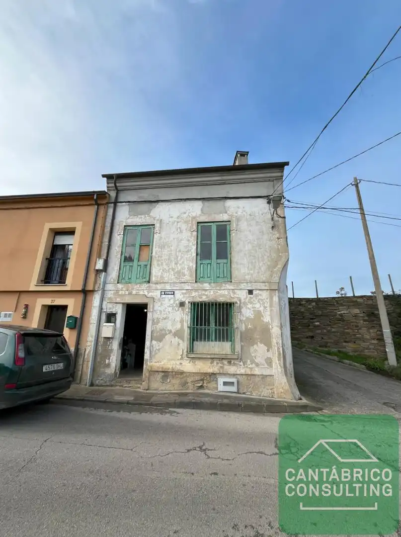 Vista exterior de Casa adosada en venta en Vegadeo