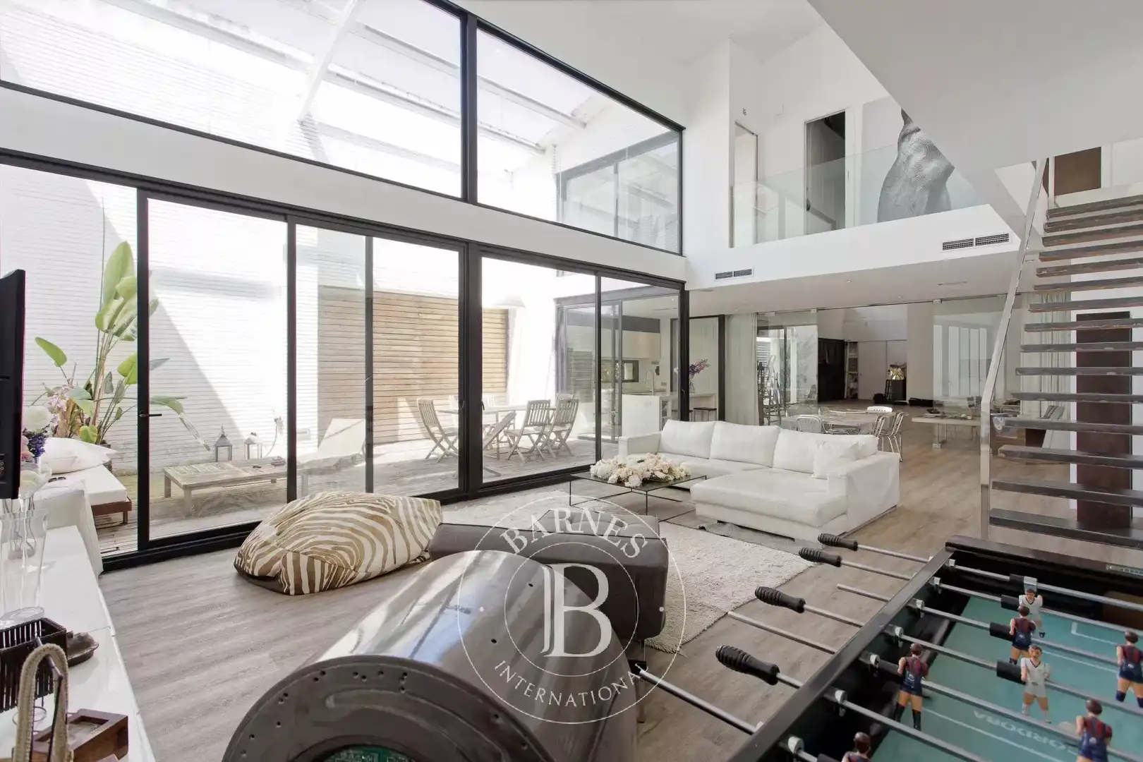 Wohnzimmer von Loft zum Verkauf in Barcelona mit Klimaanlage, Heizung und Terrasse