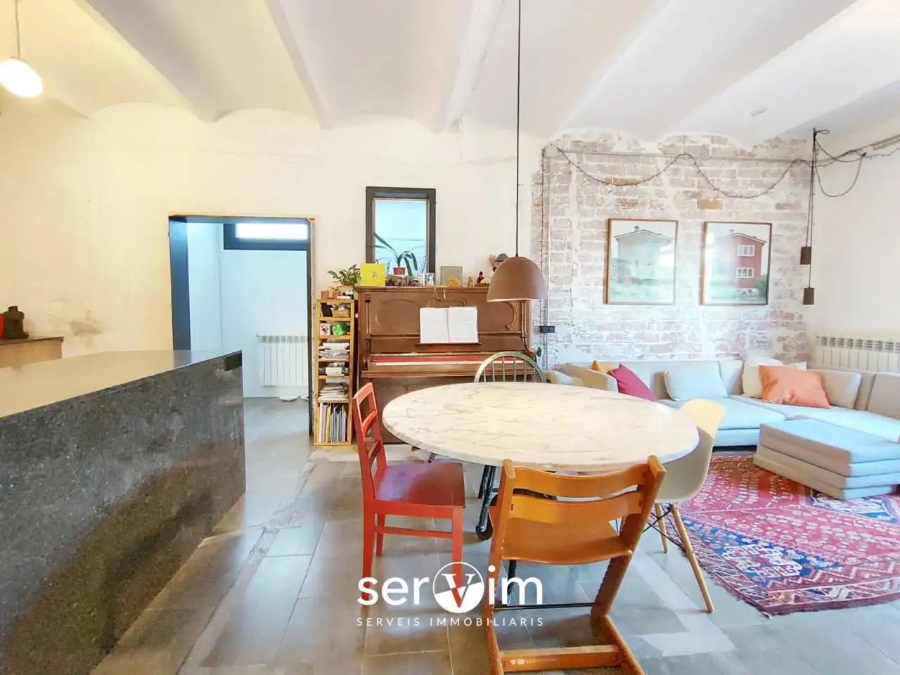 Dining room of Houses for sale in Girona  with Heating and Terrace