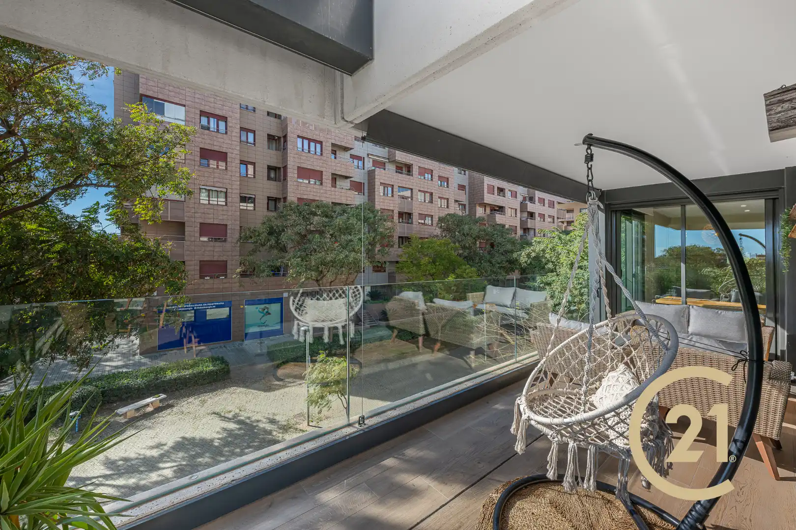 Terrasse von Wohnung zum Verkauf in Málaga mit Klimaanlage, Terrasse und Abstellraum
