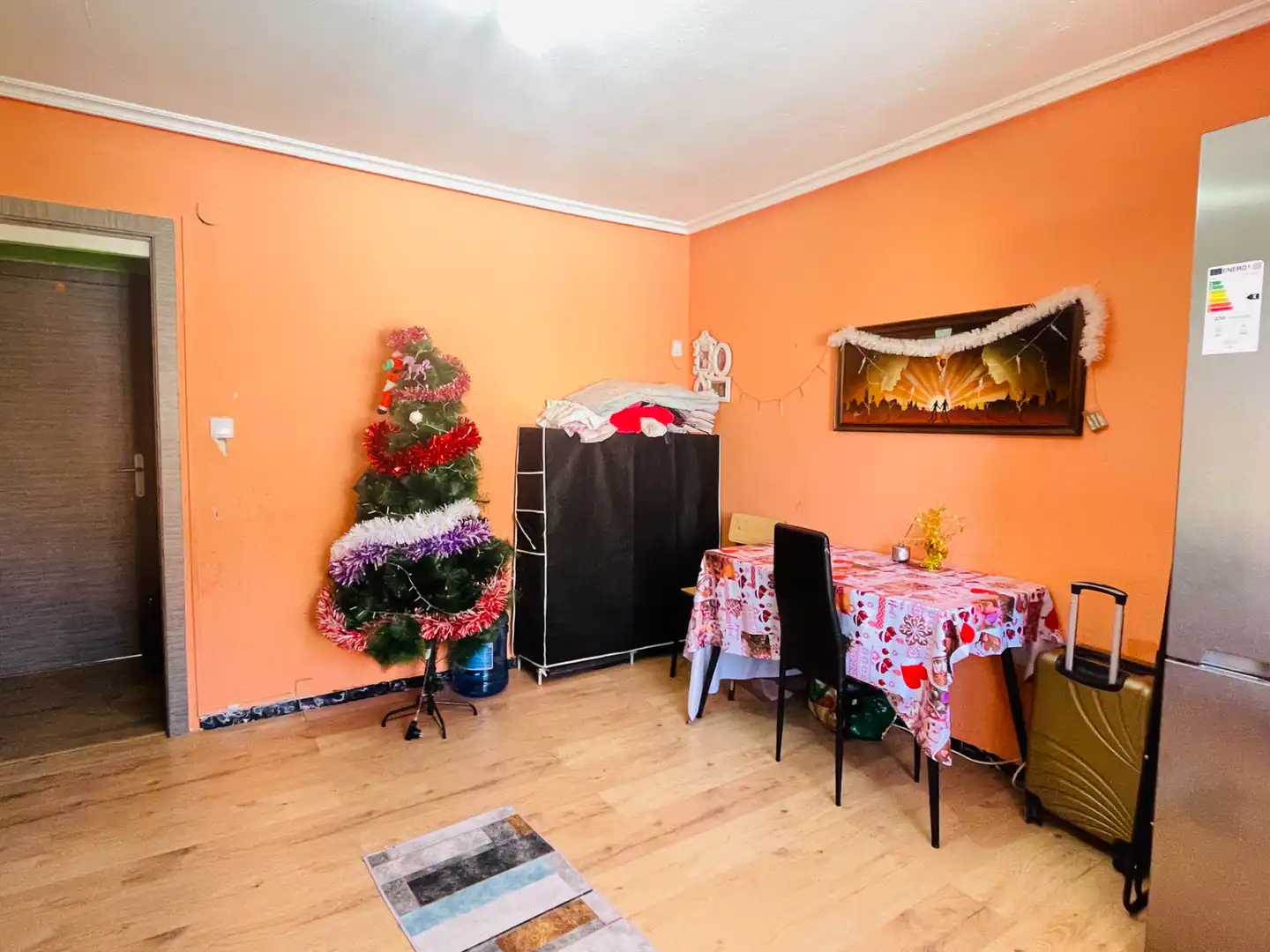 Dining room of Flat for sale in Illueca  with Air Conditioner, Heating and Parquet flooring