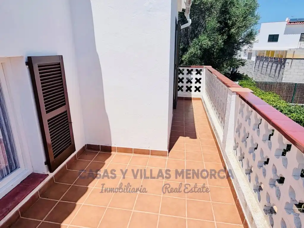 Terrassa de Casa adosada en venda en Es Mercadal