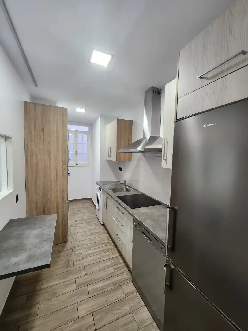 Cocina de Piso de alquiler en Málaga con Aire acondicionado, Horno y Lavadora