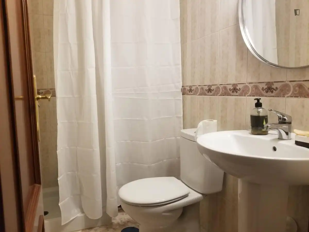 Bathroom of Apartments for share in Posadas  with Furnished, Oven and Washing machine