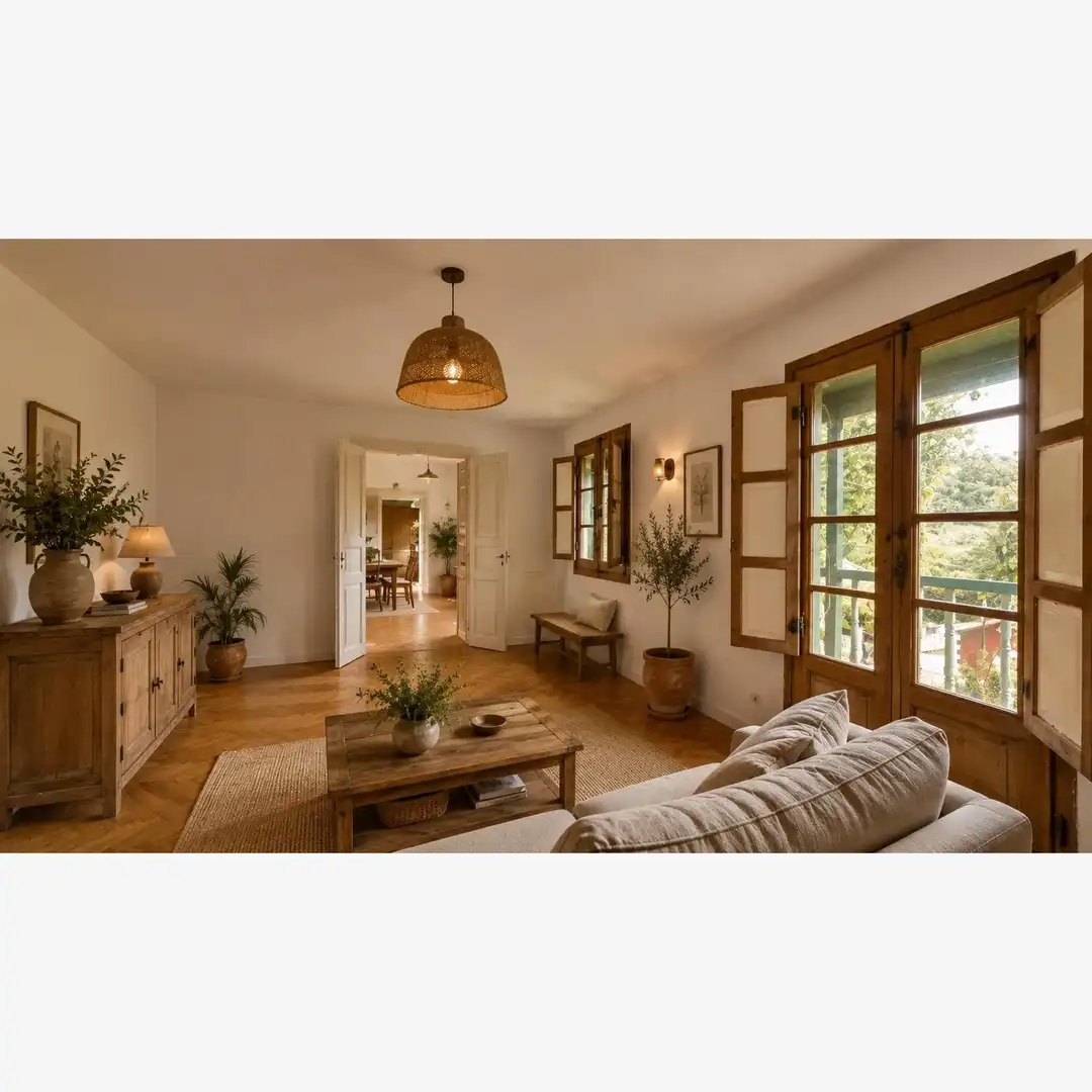 Sala de estar de Finca rústica en venta en Anievas con Trastero y Balcón