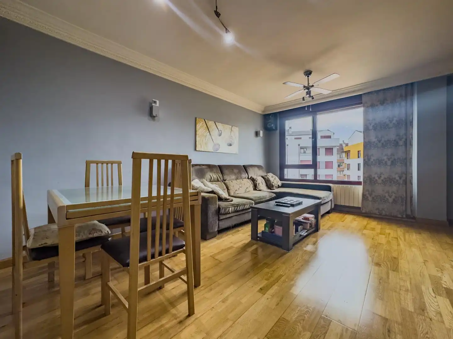 Sala de estar de Piso en venta en Entrambasaguas con Aire acondicionado, Calefacción y Jardín privado