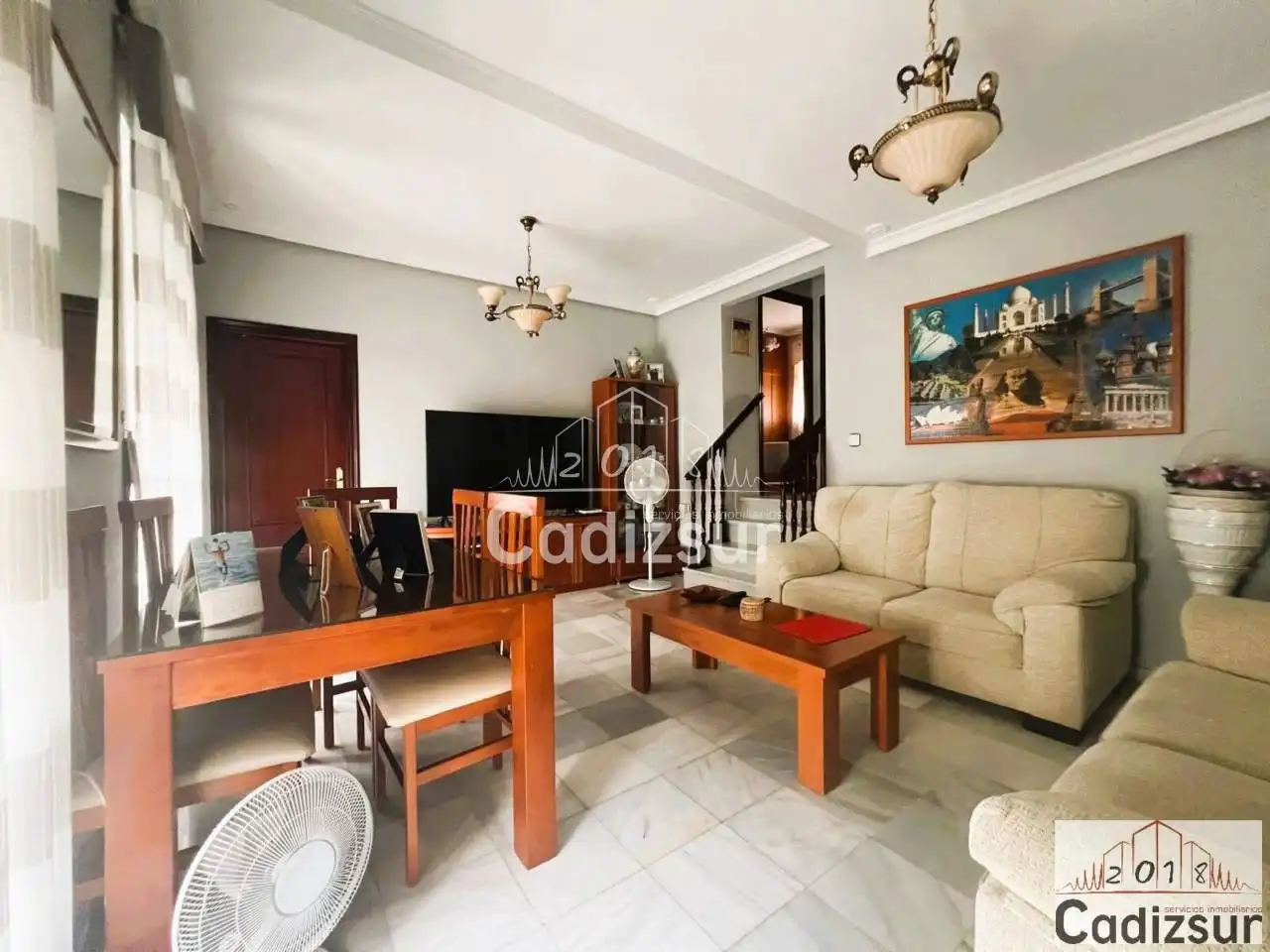 Sala de estar de Piso en venta en Cádiz con Balcón