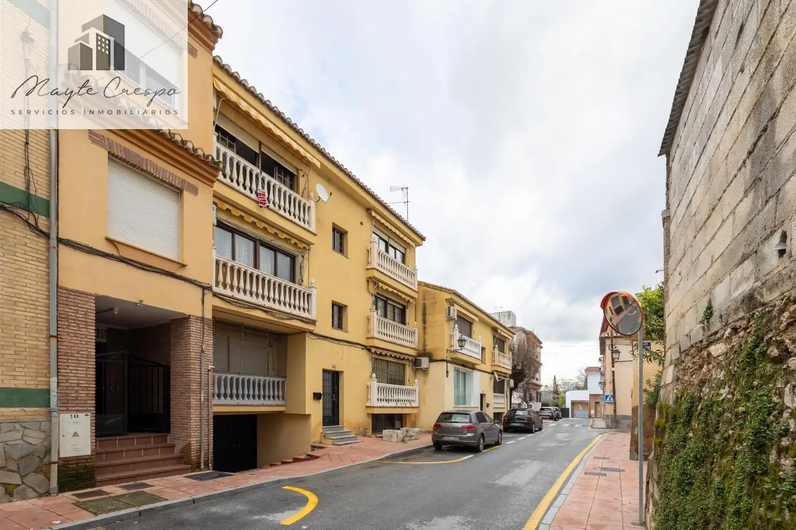 Vista exterior de Piso en venta en La Zubia con Aire acondicionado, Trastero y Balcón
