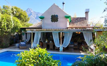 Garden of House or chalet for sale in Marbella  with Air Conditioner, Private garden and Terrace