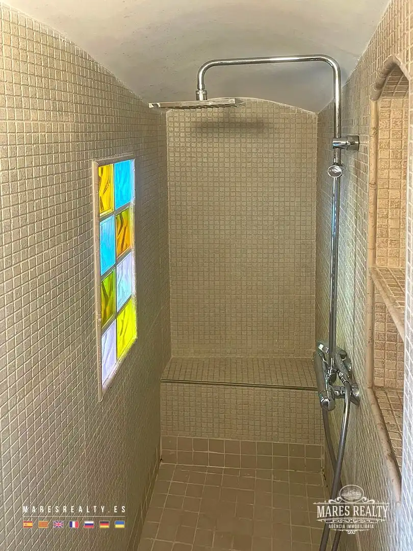 Baño de Casa o chalet en venta en Lloret de Mar con Calefacción, Jardín privado y Piscina