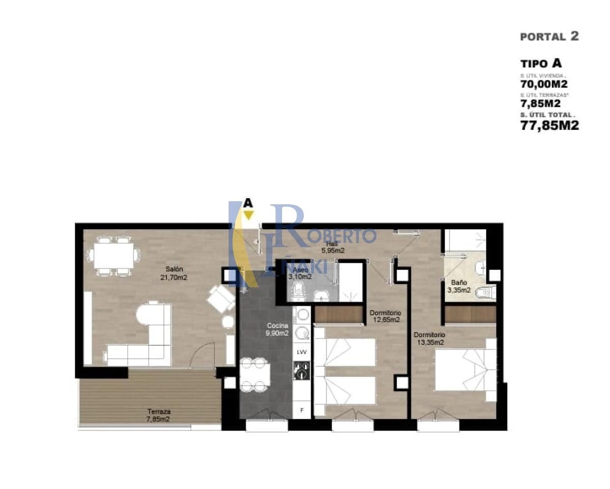 Flat for sale in León Capital   with Heating, Parquet flooring and Terrace