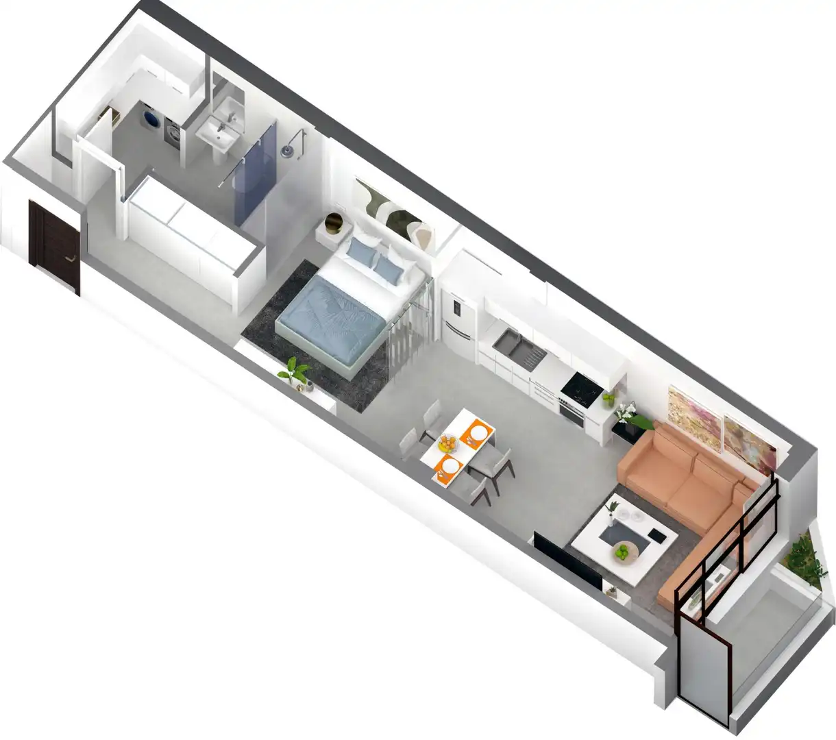 Flat with terrace for sale in Calle de José Franchy Roca 20, imagen 34